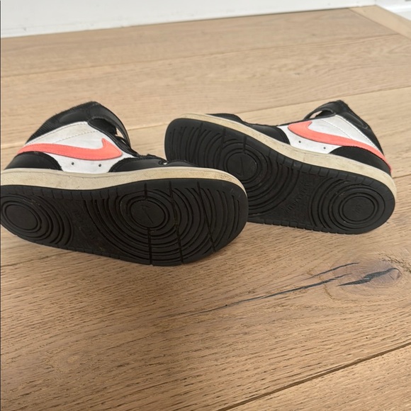 Nike Black and Pink High-Top Sneakers - Picture 5 of 5